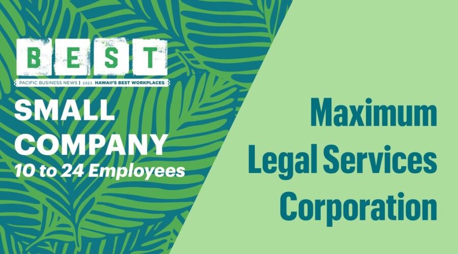 Selected as One of Hawaii’s Best Workplaces